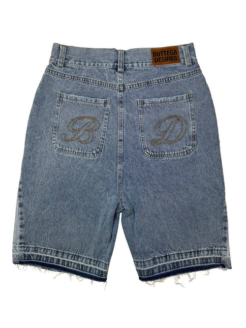 Bottega Desires Denim Shorts