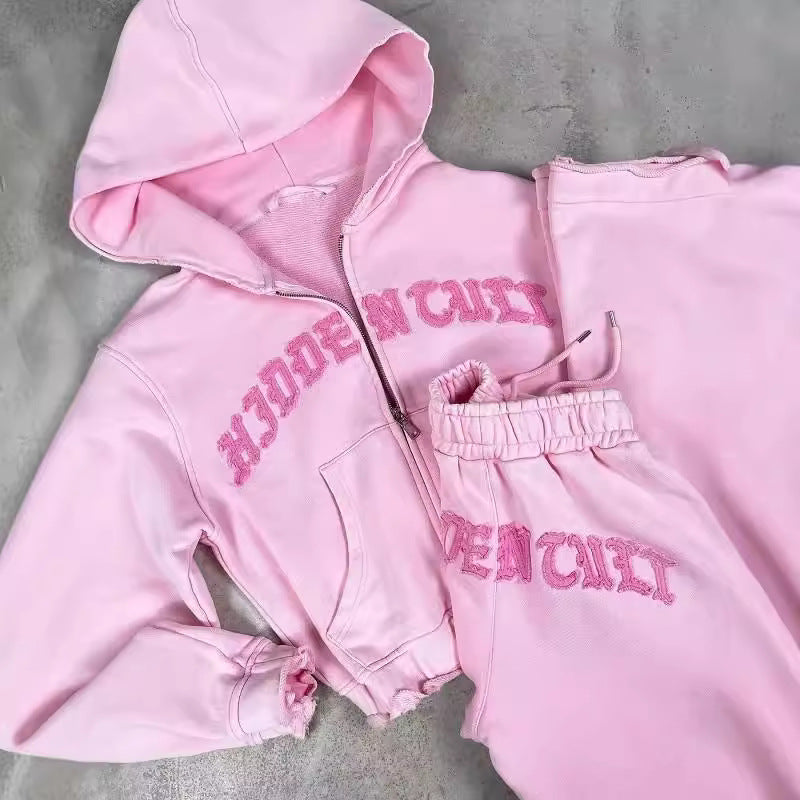 Hidden Cult Hoodie Pants Set