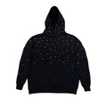 Rhinestone graphic hoodie