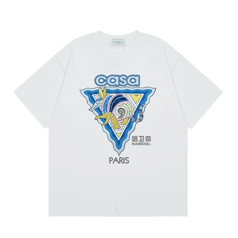 Casablanca grand resort graphic T-shirt