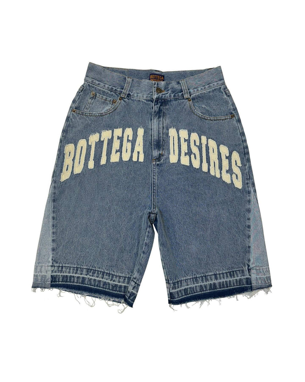 Bottega Desires Denim Shorts