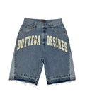Bottega Desires Denim Shorts