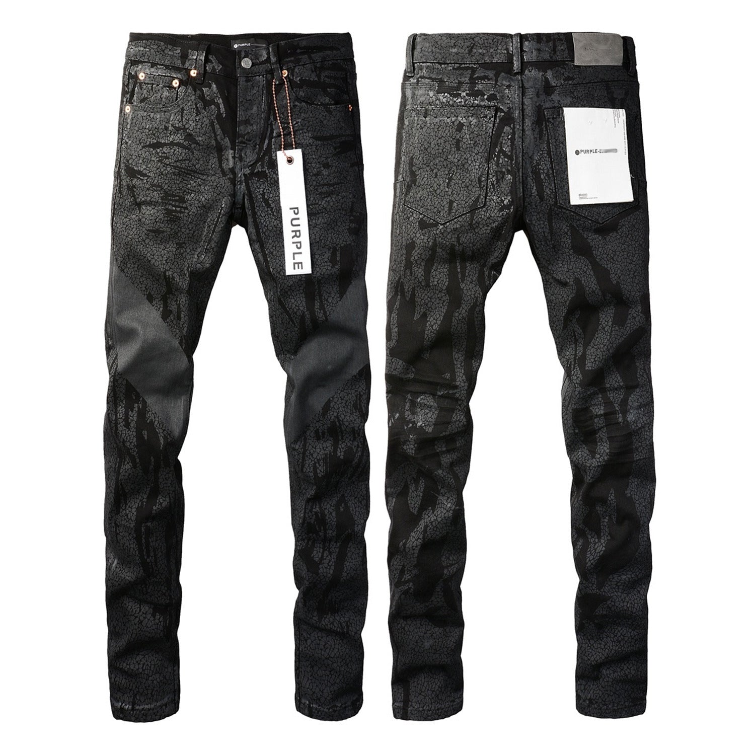 Purple Brand slim fit distressed Jeans