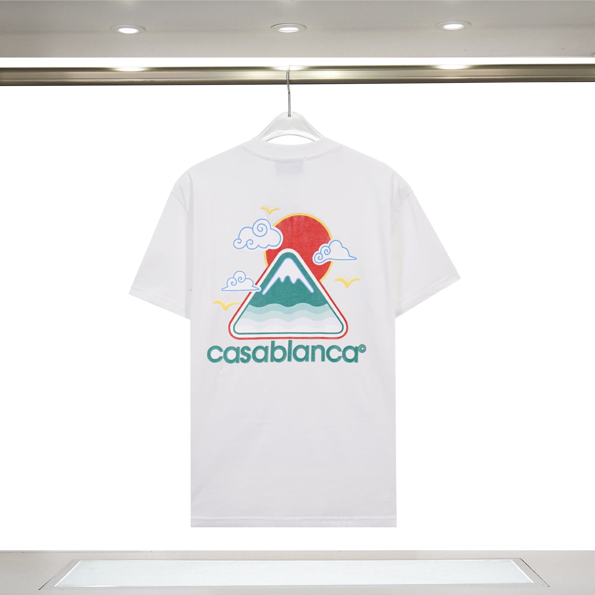 Casablanca grand resort graphic T-shirt