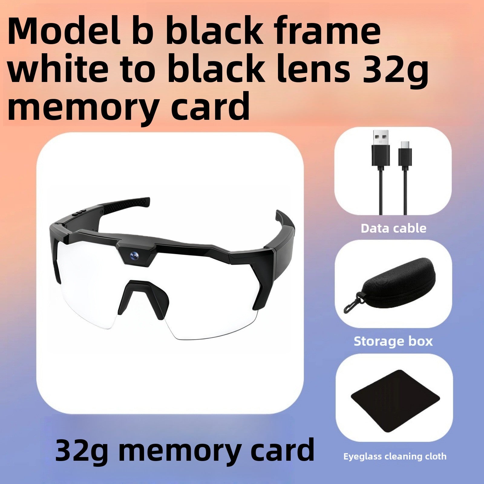 Vanguard smart recording sunglasses