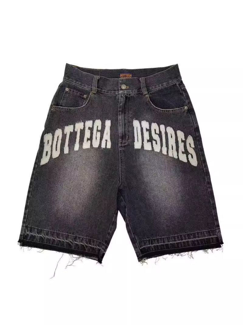 Bottega Desires Denim Shorts