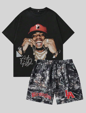 Syna World T-shirt shorts set