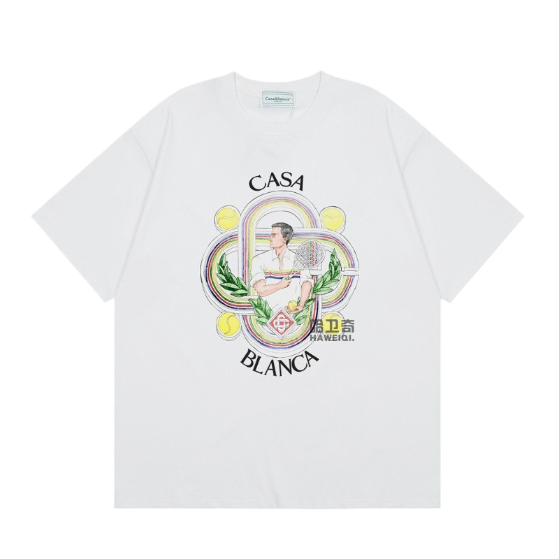 Casablanca grand resort graphic T-shirt
