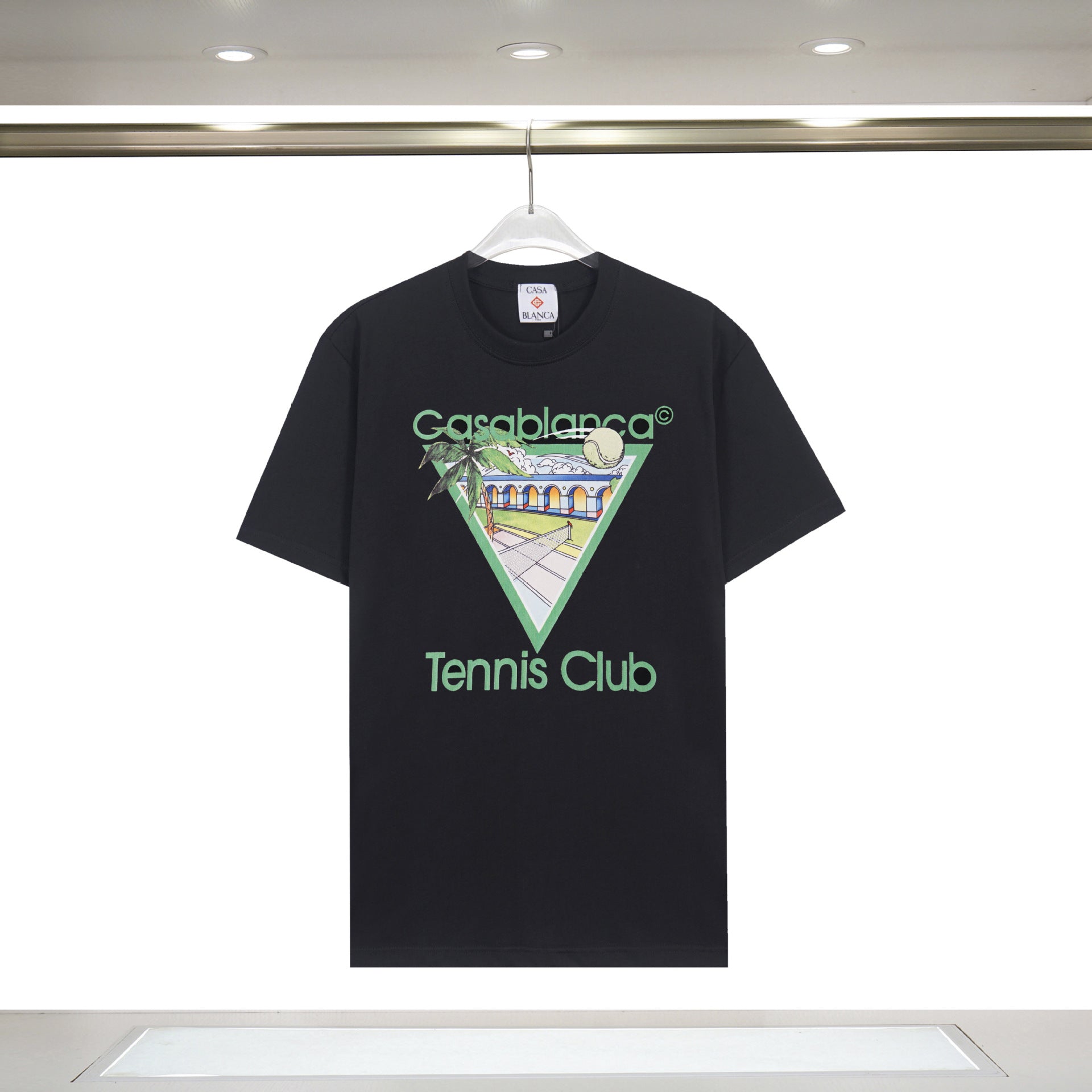 Casablanca grand resort graphic T-shirt