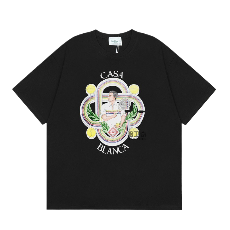 Casablanca grand resort graphic T-shirt
