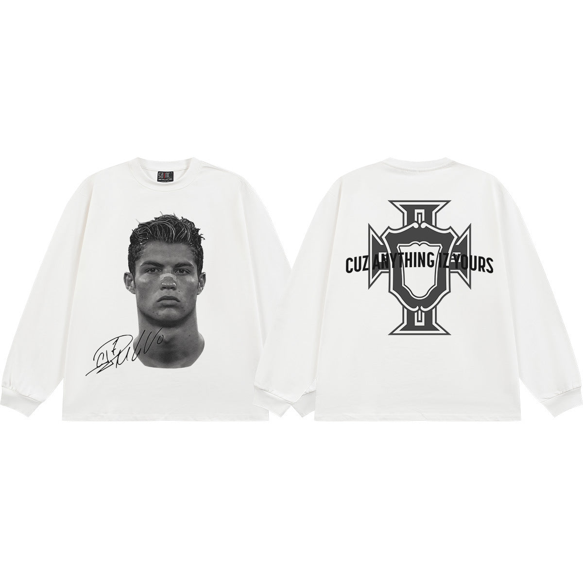 CR7 Goat Tee & Long-sleeve T-shirt