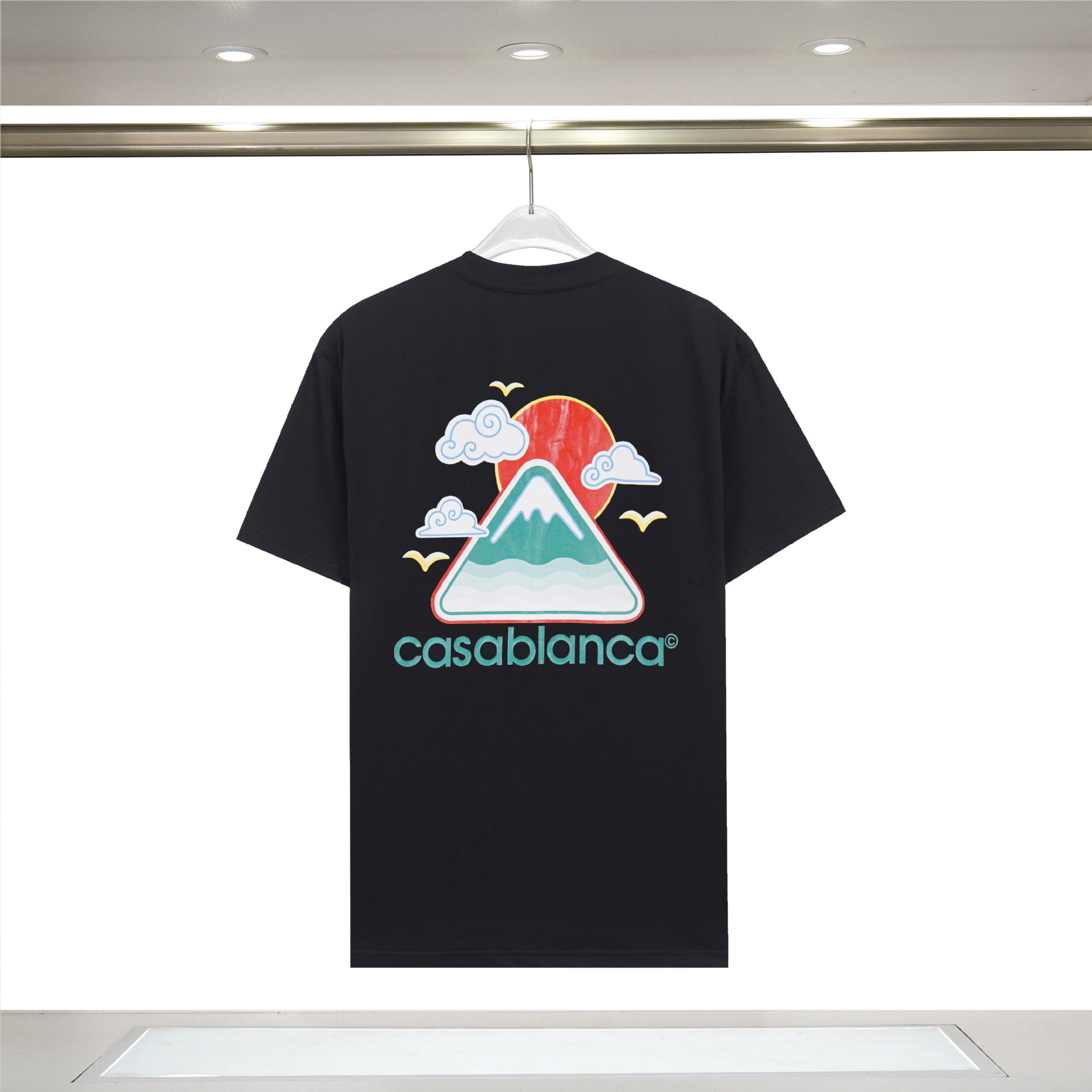 Casablanca grand resort graphic T-shirt
