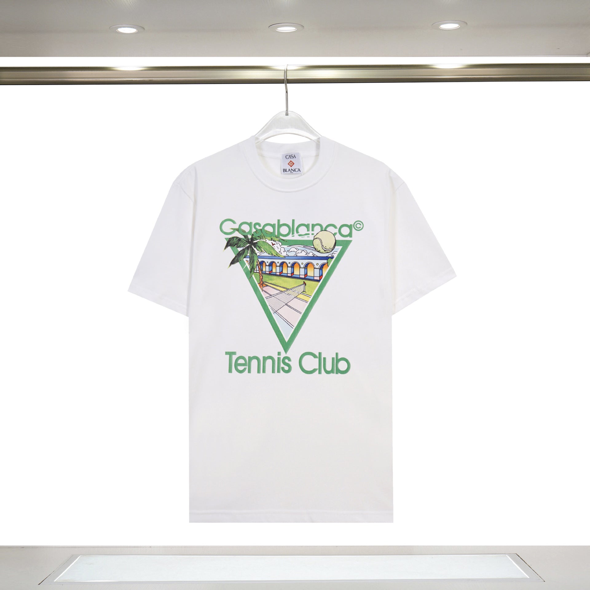 Casablanca grand resort graphic T-shirt