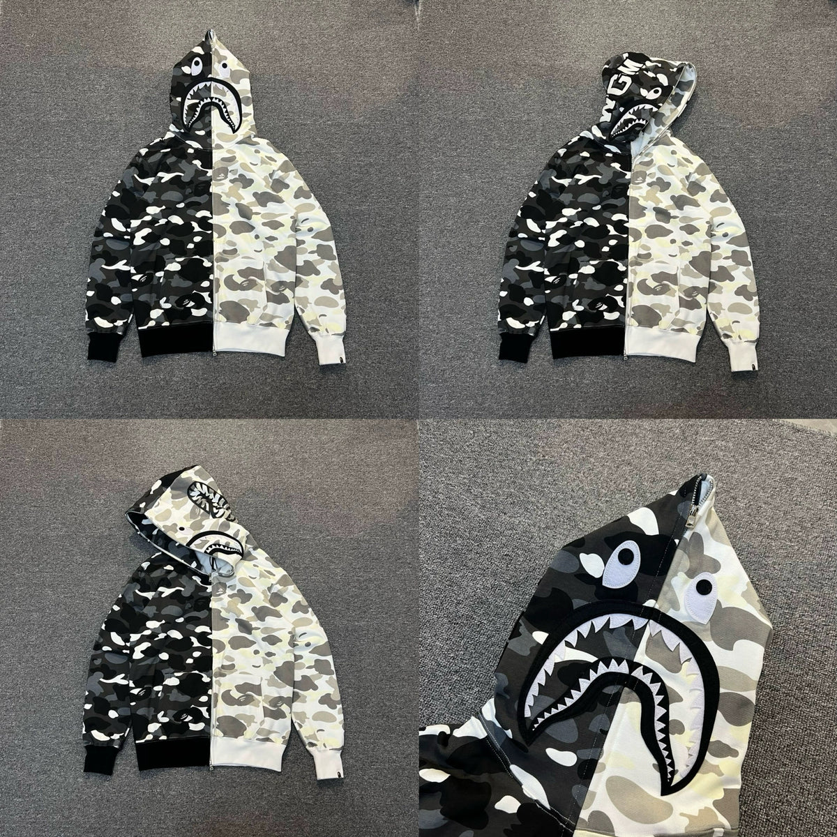 Bape hooded jacket