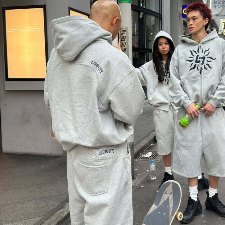 Libity Hoodie Shorts Set