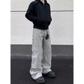 Retro Camouflage Denim Pants