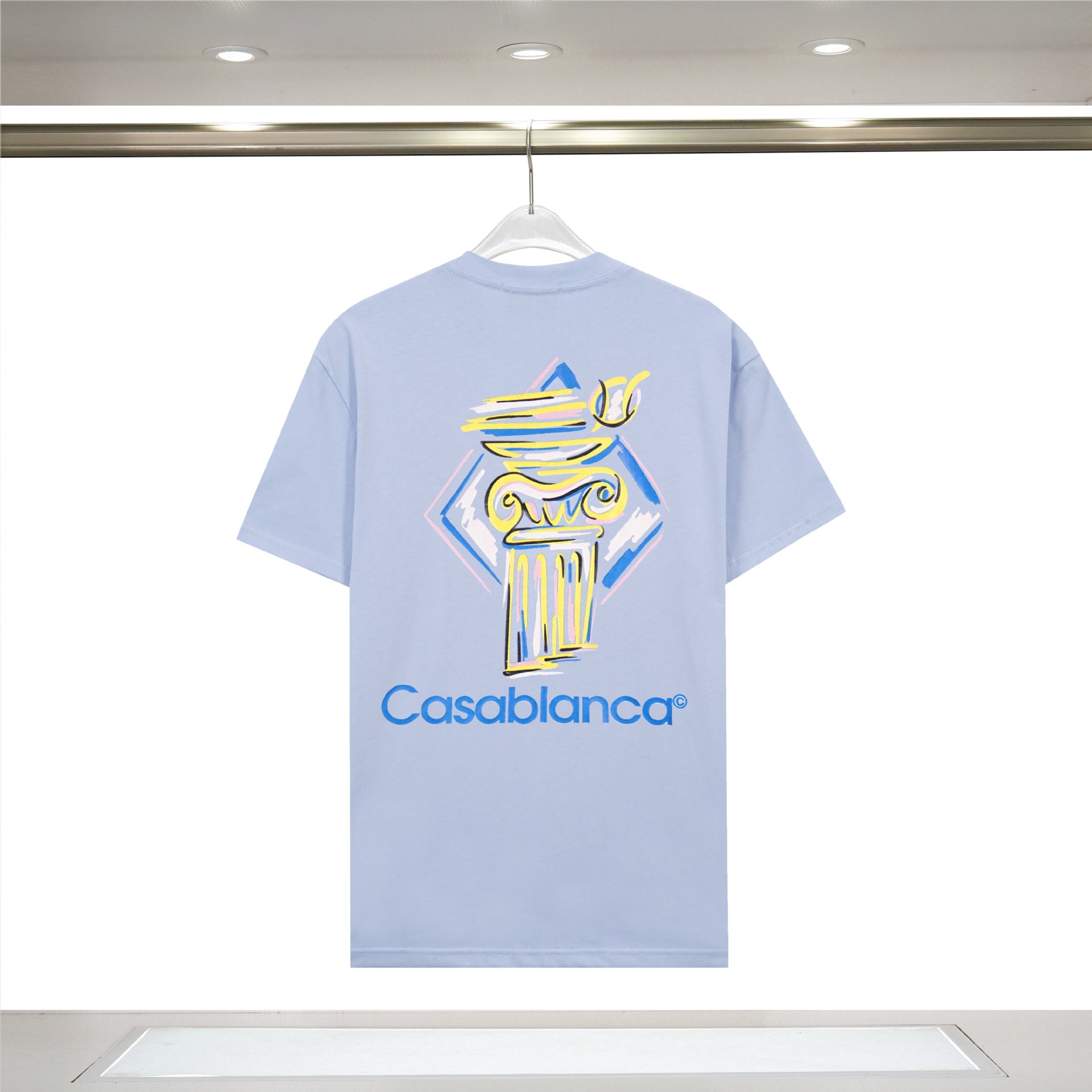 Casablanca grand resort graphic T-shirt