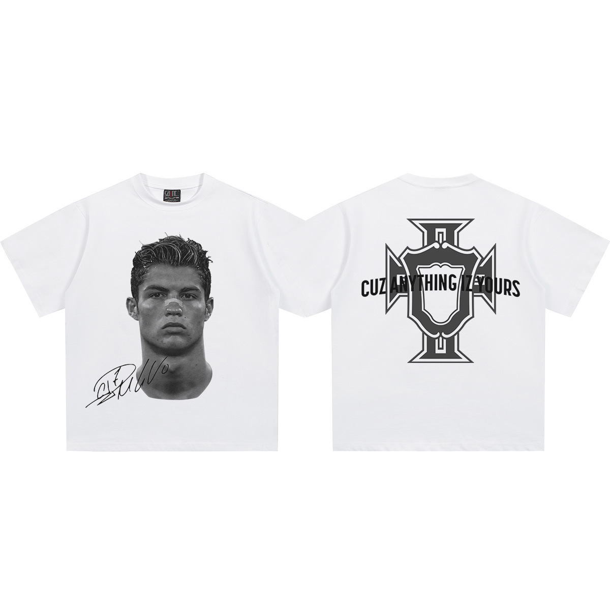 CR7 Goat Tee & Long-sleeve T-shirt